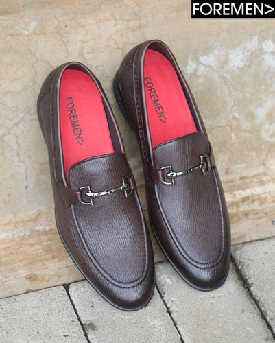 TURIN | Coffee Leather Loafers
