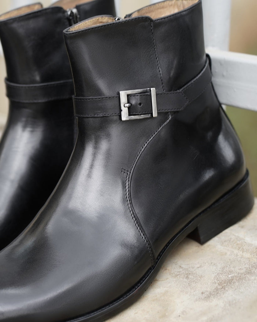 Black clearance jodhpur boots