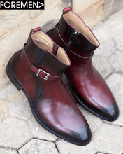 SPECTRA | Ox Blood Jodhpur Boots