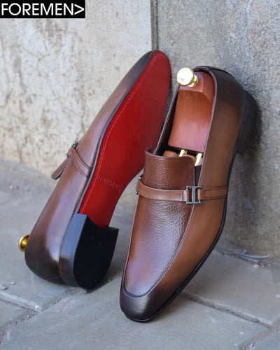 MONTREAL | Brown Leather Sole Loafers