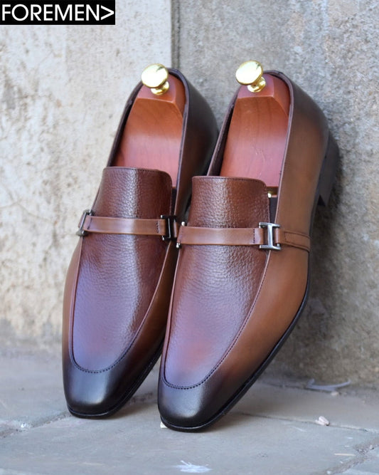 MONTREAL | Brown Leather Sole Loafers