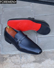 MONTREAL | Black Leather Sole Loafers