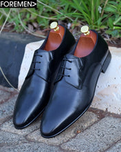 MONARCH | Black Leather Sole Derbies