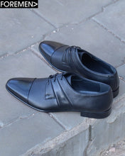 GATSBY | Black Leather Sole Derbies