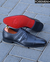 GATSBY | Black Leather Sole Derbies