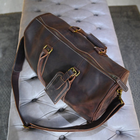 KALAHARI |Burgundy Leather Bag