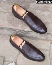 DENVER | Coffee Leather Loafers