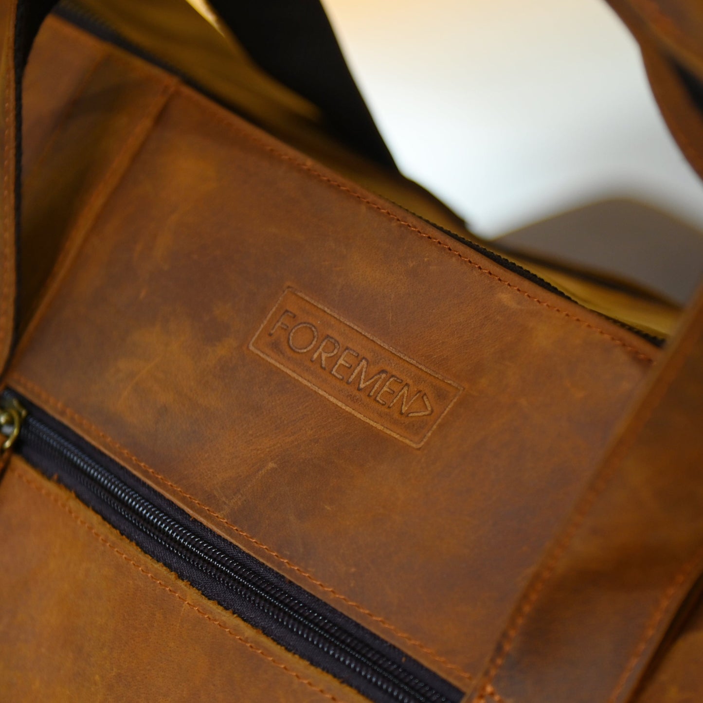 GENEVA |Brown Leather Bag