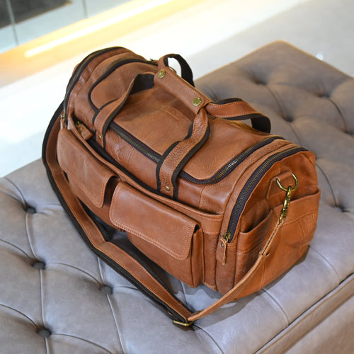 SAVANNAH |Brown Leather Bag