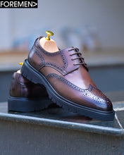 NERO | Cognac Chunky Brogues