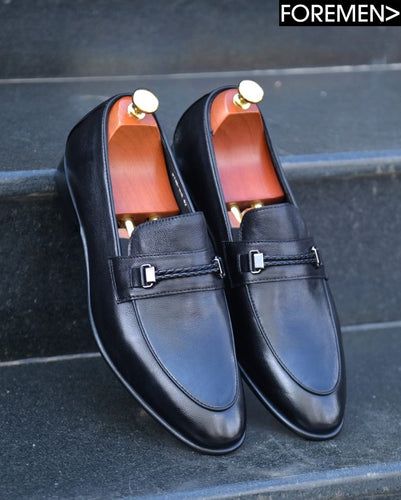 BELMONT | Black Leather Loafers