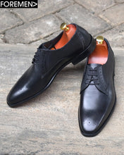SOVEREIGN | Black Leather Sole Derbies