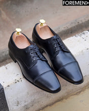 MUNICH | Black Leather Sole Derbies