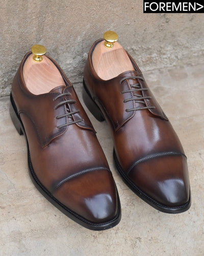 MONTE CARLO | Dark Tan Derbies
