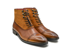 SIR STEPHEN | Brown Lace Up Boots