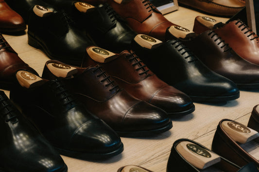 A collection of dress shoes