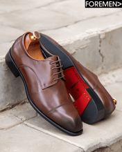 MONTE CARLO | Dark Tan Derbies