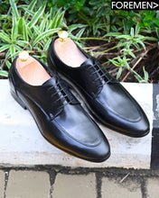 ALEXANDER | Black Leather Derbies