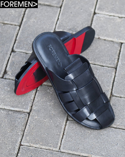 RIYADH | Black Sandals