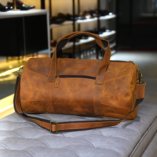 GENEVA |Brown Leather Bag