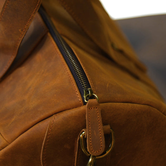 GENEVA |Brown Leather Bag