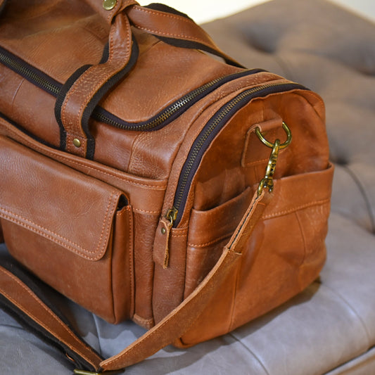 SAVANNAH |Brown Leather Bag