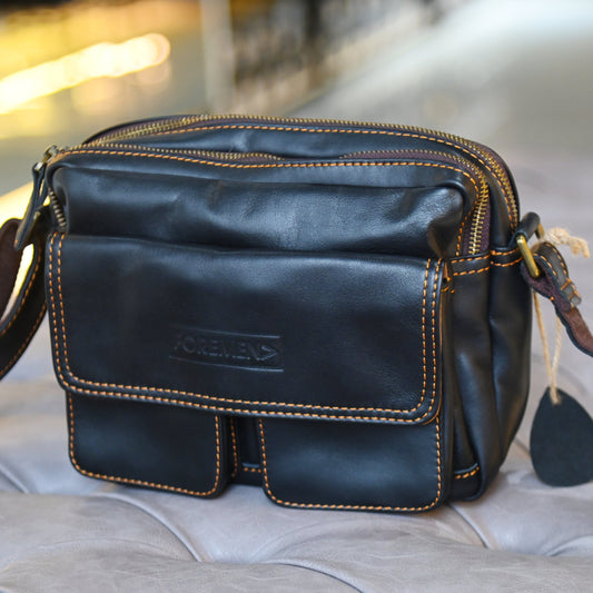 SAHARA | Black Leather Bag