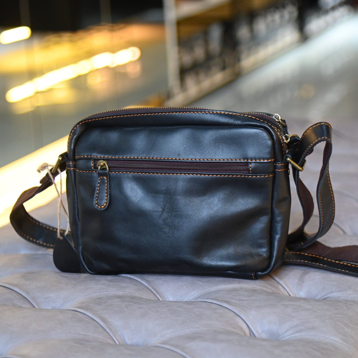 SAHARA | Black Leather Bag