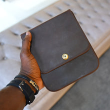 CIGAR | Coffee Brown Leather Bag