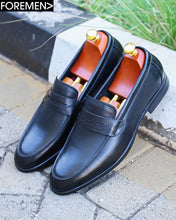 ZORANAH | Black Leather Loafers