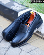 ZORANAH | Black Leather Loafers