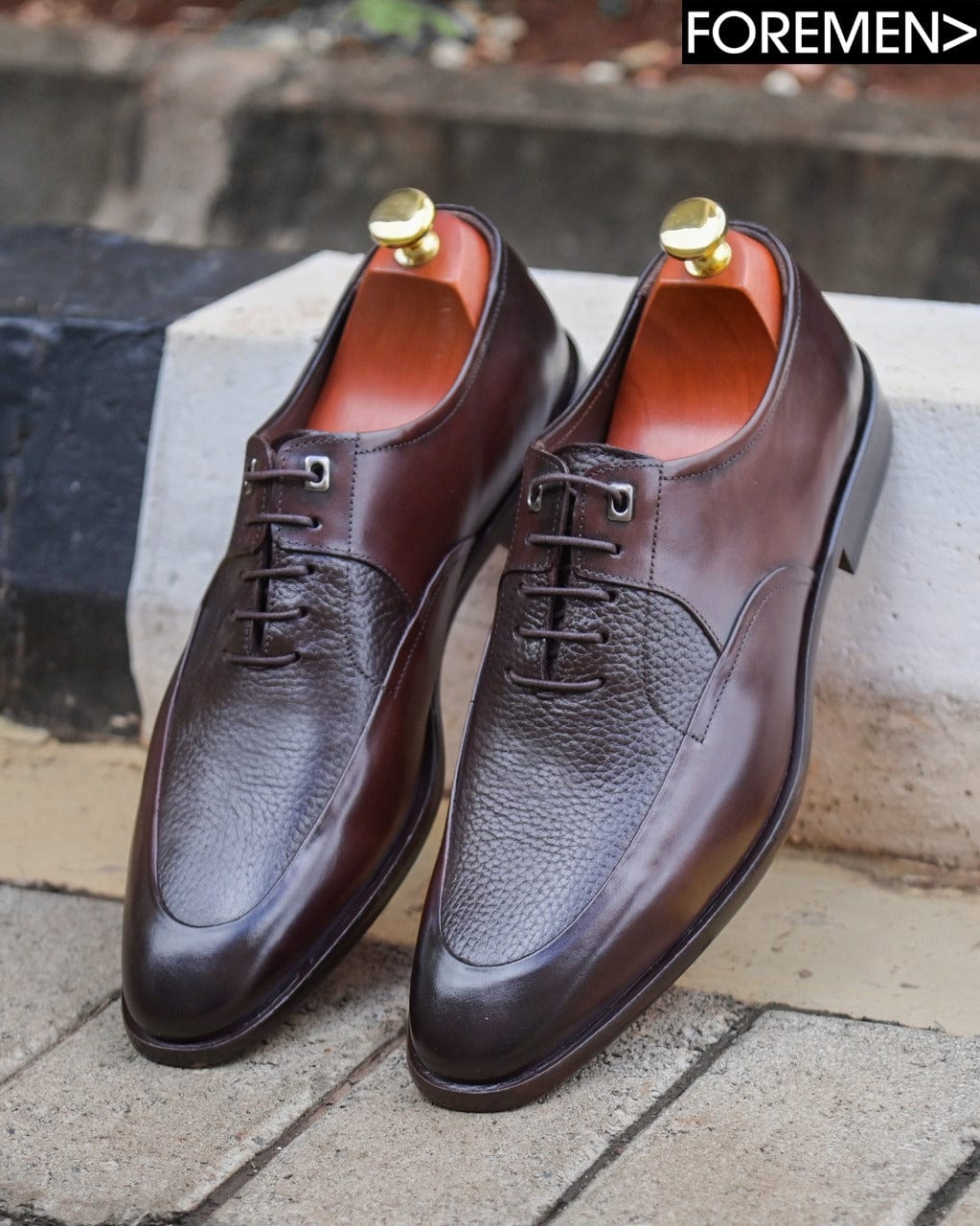 STARLING | Burgundy Leather Sole Oxfords