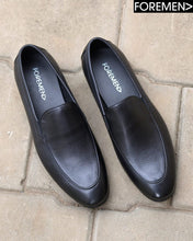 DENVER | Black Leather Loafers