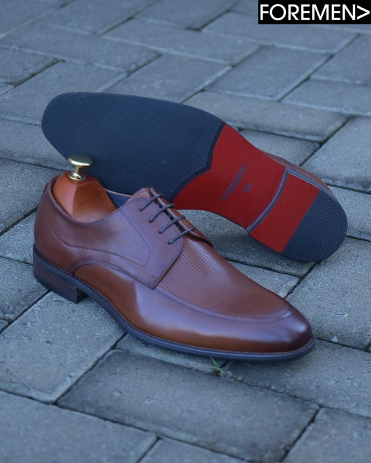 VENICE | Brown Leather Derbies