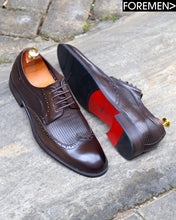 FOREMN | Coffee Leather Derbies