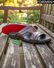 SAMOA | Coffee Leather Sandals