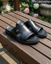 SAMOA | Black Leather Sandals