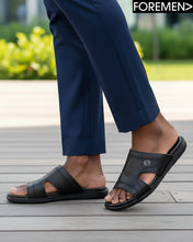SAMOA | Black Leather Sandals