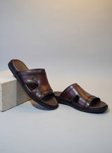 SAMOA | Coffee Leather Sandals