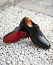 MANNHEIM | Black Leather Sole Oxfords