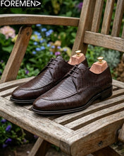 MAXIMILIAN | Coffee Leather Sole Derbies
