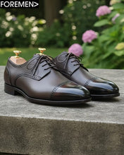 MARBELLA | Coffee Leather Derbies