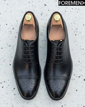 BENEDICT | Black Brogue Oxfords