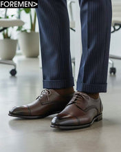 MARBELLA | Coffee Leather Derbies