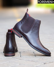 CARDINAL | Coffee Leather Chelsea Boots