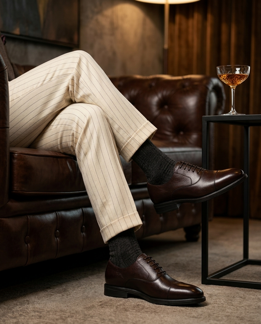 LINCOLN | Coffee Oxfords