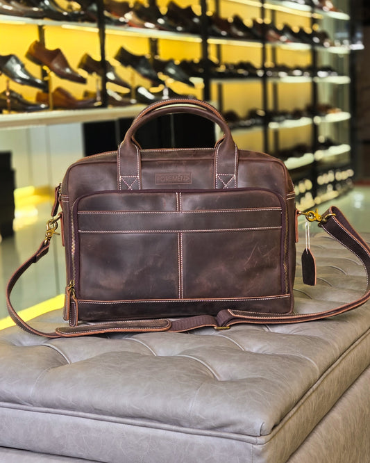HAVANA | Leather Briefcase Bag