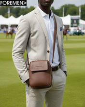 RIO | Coffee Crossbody Leather Bag