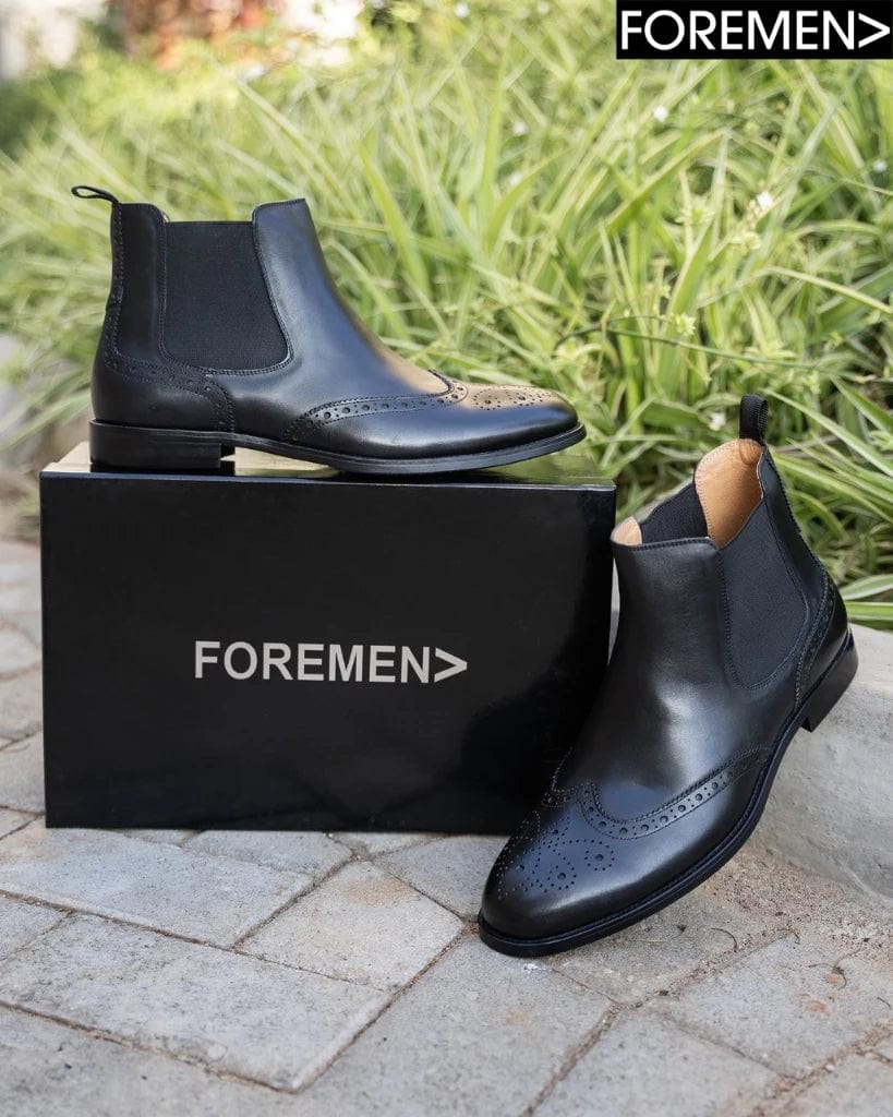 Brogue chelsea boot on sale