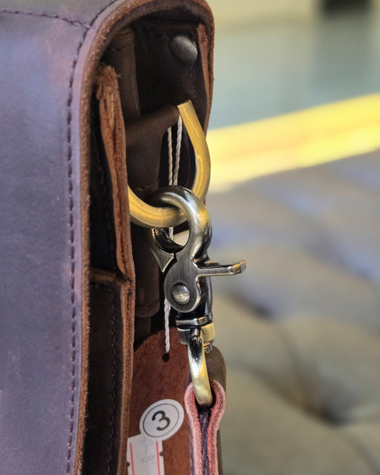 SIR JAMES | Satchel Leather Bag